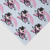 Musiknote Fairy Seidenpapier (Ausschnitt)