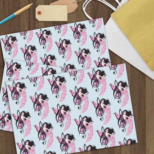 Musiknote Fairy Seidenpapier