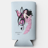 Musiknote Fairy Selters Dosenkühler (Vorderseite)