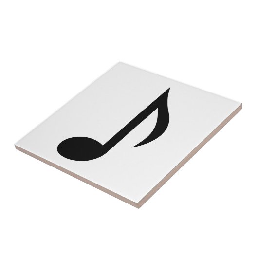 Musiknote Fliese (Seite)