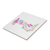 Musiknote Fliese (Seite)