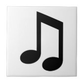 Musiknote Fliese (Vorderseite)