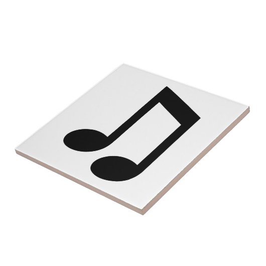 Musiknote Fliese (Seite)