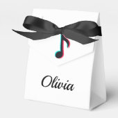 Musiknote Gefälligkeitsbox Geschenkschachtel (Vorderseite)