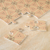 Musiknote Gemustertes Herz Puzzle (Seite)