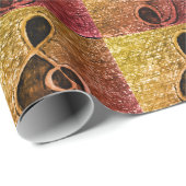 Musiknote Geschenkpapier (Rolleneckpunkt)