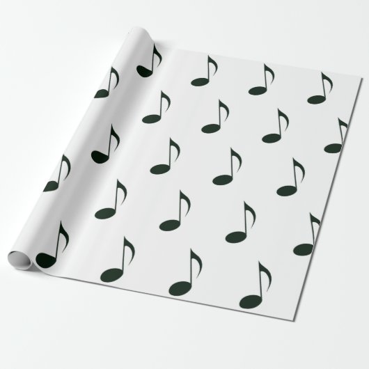 Musiknote Geschenkpapier (Ungerollt)