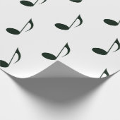 Musiknote Geschenkpapier (Ecke)