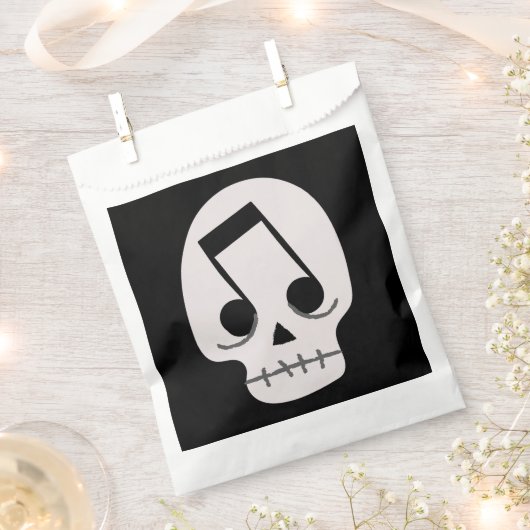 Musiknote Geschenktütchen (Ausgeschnitten)