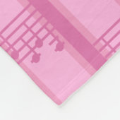 Musiknote gestrichen fleecedecke (Ecke)