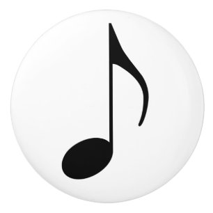 Musiknote-Griff Keramikknauf