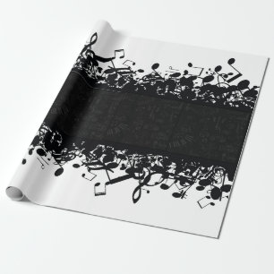 Musiknote Guitar Classic Geschenkpapier