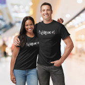 Musiknote Herz Shirt - Piano & Music Lover Geschen