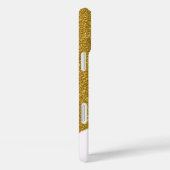 Musiknote Imitate golden Case-Mate iPhone Hülle (Rückseite / Rechts)