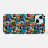 Musiknote iPhone 15 Hülle (Rückseite (Horizontal))
