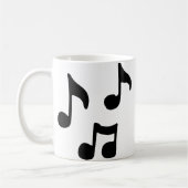 Musiknote Kaffeetasse (Links)