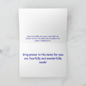 Musiknote-Karte Karte (Innenseite)