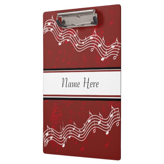 Musiknote-Klemmbrett Klemmbrett (Links)