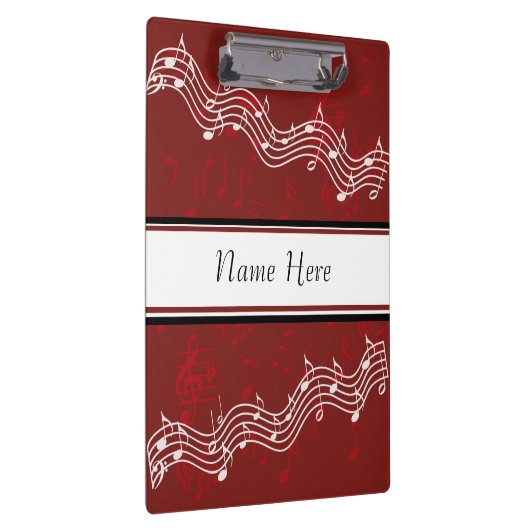 Musiknote-Klemmbrett Klemmbrett (Rechts)