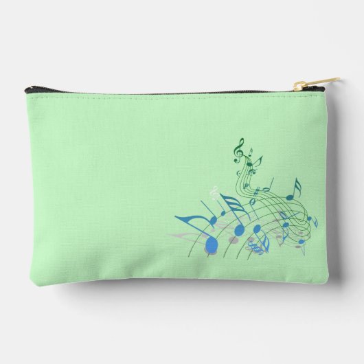 Musiknote Kosmetische Tasche (Rückseite)