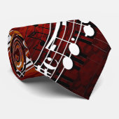 Musiknote Krawatte (Gerollt)