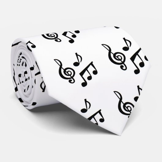 Musiknote-Krawatte Krawatte (Gerollt)