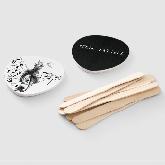 Musiknote Luxus Design Fächer (Non-assembled)