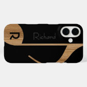 Musiknote mit individuelle Name Case-Mate iPhone Hülle (Rückseite (Horizontal))