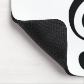 Musiknote Mousepad (Ecke)