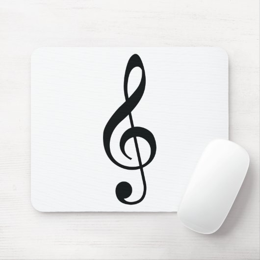Musiknote Mousepad (Mit Mouse)