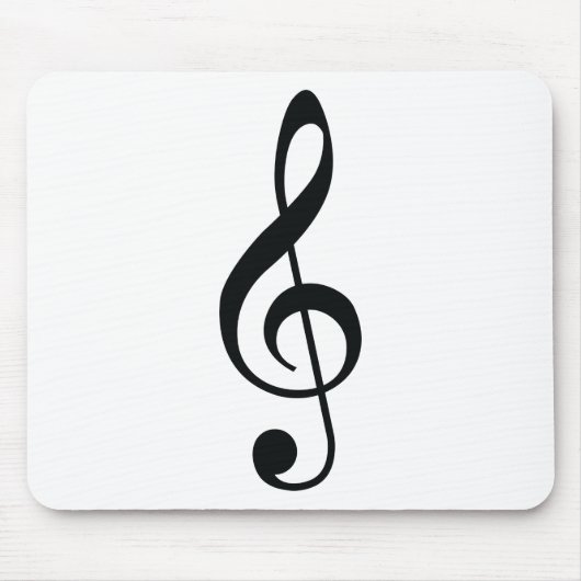 Musiknote Mousepad (Vorne)