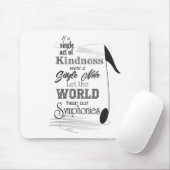 Musiknote Mousepad (Mit Mouse)