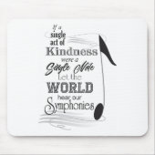 Musiknote Mousepad (Vorne)