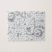 Musiknote-Muster-Musik-Thema Puzzle (Horizontal)