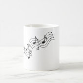 Musiknote Notes Song Symbol für musikalischen Sou Kaffeetasse (Mittel)