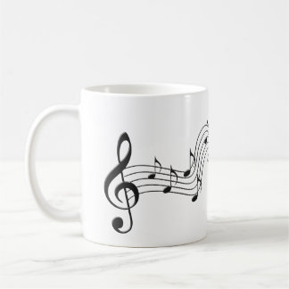 Musiknote Notes Song Symbol für musikalischen Sou Kaffeetasse