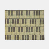 Musiknote Pattern Music Theme Doormat Fußmatte (Vorderseite)