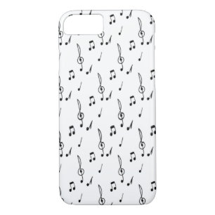 Musiknote Pattern Music Theme Treble Clef Case-Mate iPhone Hülle