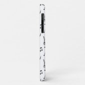 Musiknote Pattern Music Theme Treble Clef Case-Mate iPhone Hülle (Hinten/Links)