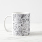 Musiknote Pattern Musikpiano Thema Tasse (Links)