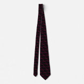 Musiknote Pattern Neck Tie Krawatte (Rückseite)