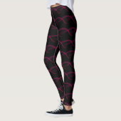 Musiknote Pattern Neck Tie Leggings (Links)