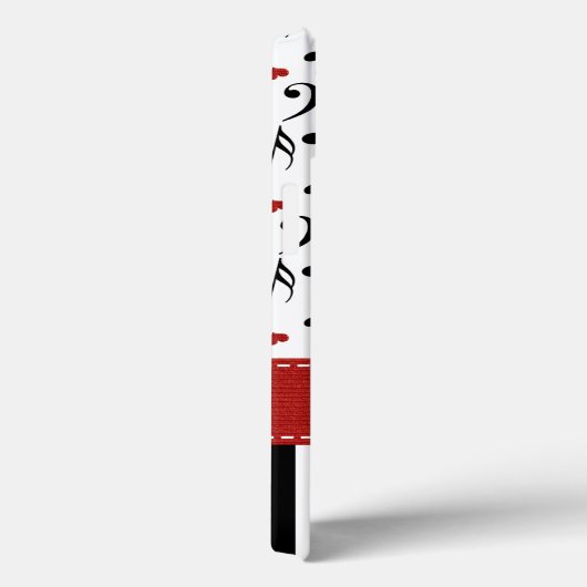 Musiknote Piano Case-Mate iPhone Hülle (Rückseite / Rechts)