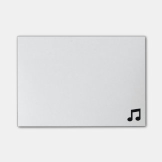 Musiknote-Post-Itanmerkungen Post-it Klebezettel