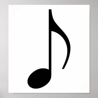 Musiknote Poster