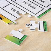 Musiknote Rainbow Puzzle (Seite)