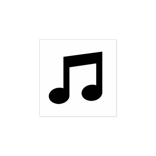 Musiknote Rubber Briefmarke Gummistempel (Prägung)