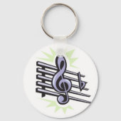 Musiknote Schlüsselanhänger (Vorderseite)