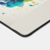 Musiknote Schreibtischunterlage (Ecke)