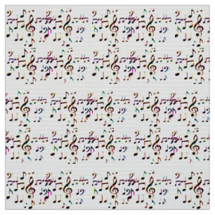 Musiknote Stoff